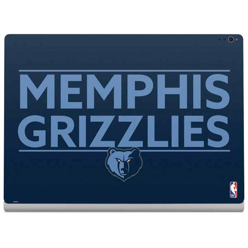 NBA Memphis Grizzlies Standard -  Blue Surface Book 2 15in Skin